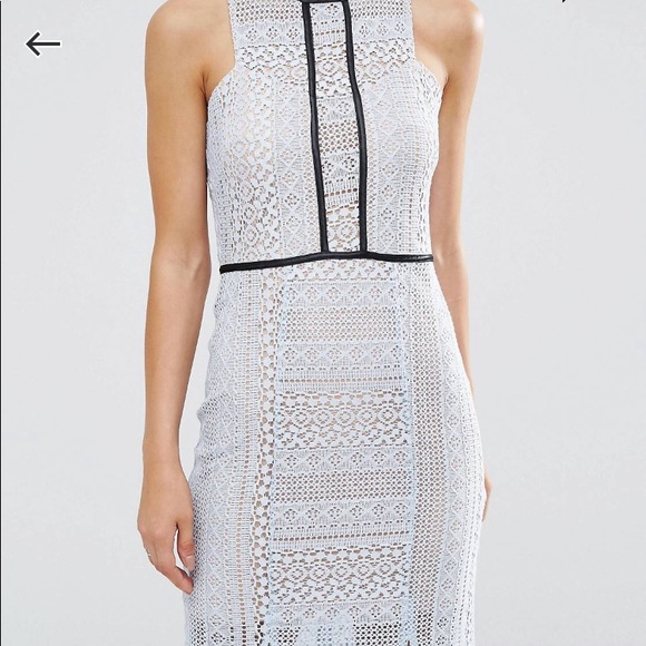 Beautiful ASOS lace dress in great condition - Picture 3 of 6